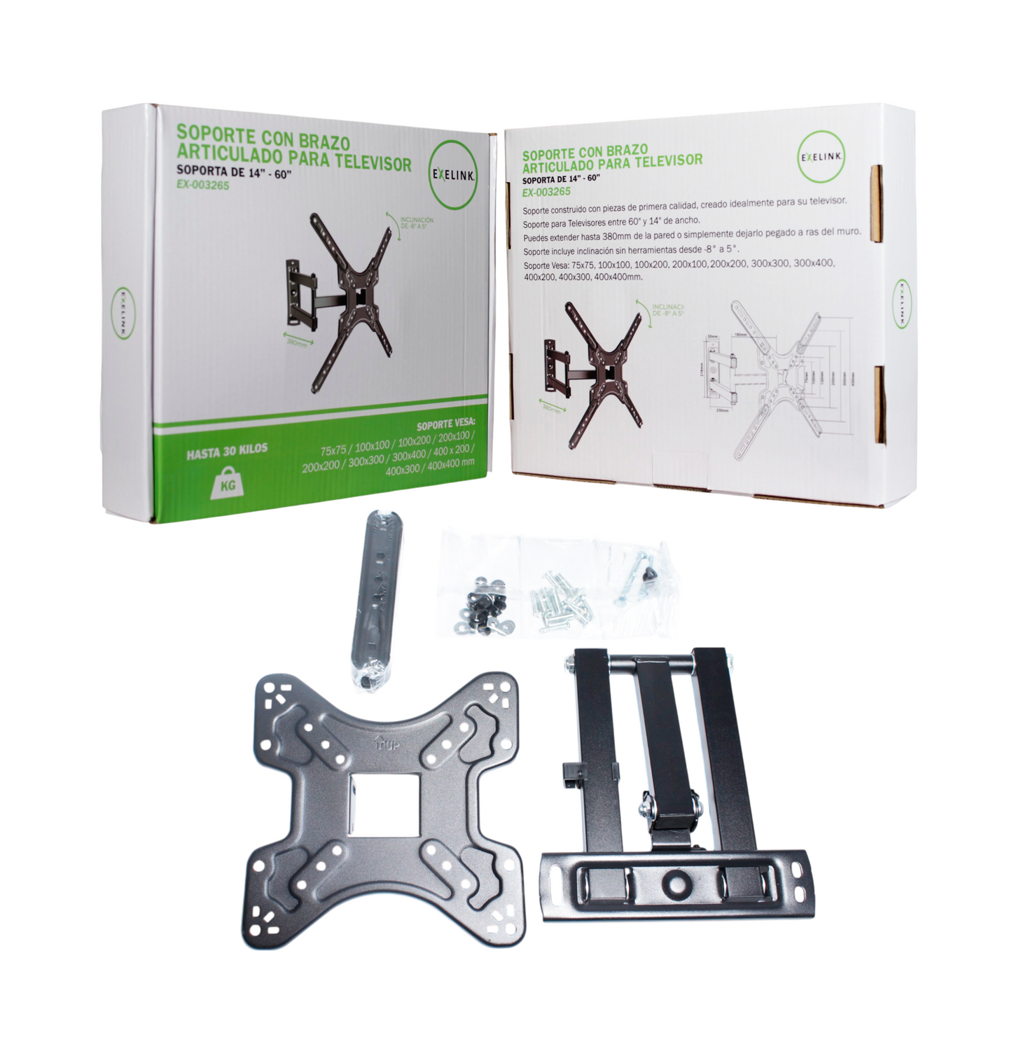 Soporte de TV con Brazo Articulado Exelink EX-003265