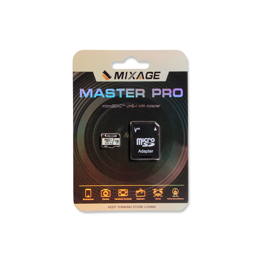 Tarjeta de Memoria microSDXC™ UHS-I KingSpec con Adaptador 128Gb