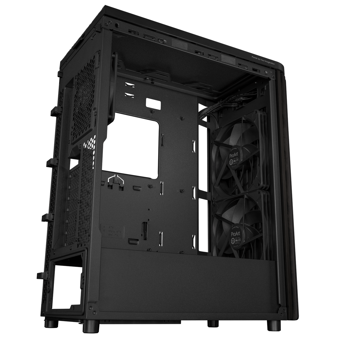 Gabinete Gamer Asus ProArt PA401 Wood Edition
