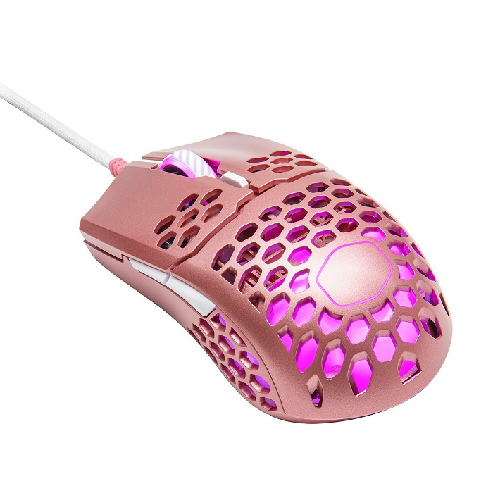 Mouse Gamer Cooler Master Mm711 Sakura Pink