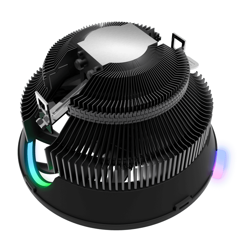 Disipador de aire CPU Gamemax Gamma 200 RGB (120mm, 1800rpm, Intel-AMD)