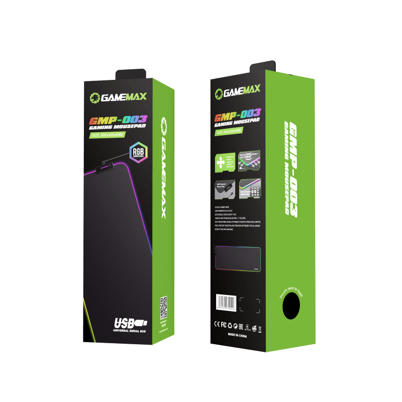 MousePad Gamer GameMax GMP-003 RGB (80 x 30cm, Negro)