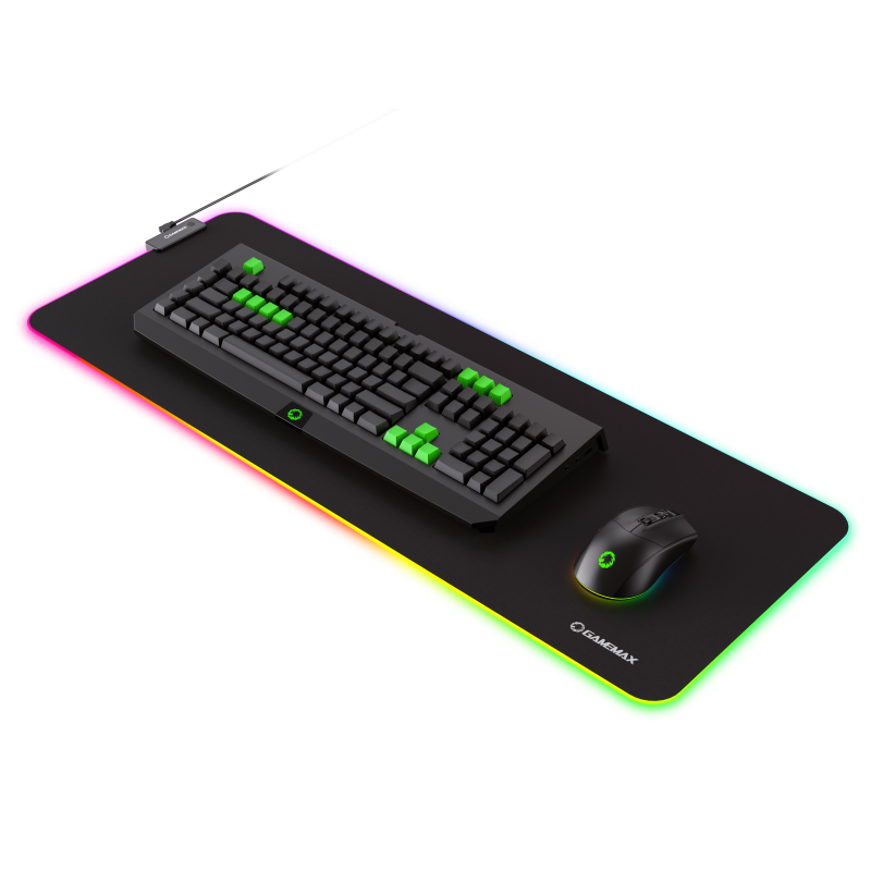 MousePad Gamer GameMax GMP-003 RGB (80 x 30cm, Negro)