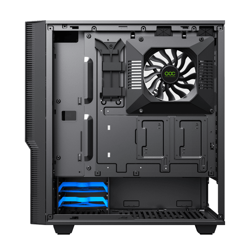Gabinete Gamer GameMax Ninja COC (ATX, Vidrio Templado, Sin Fuente)