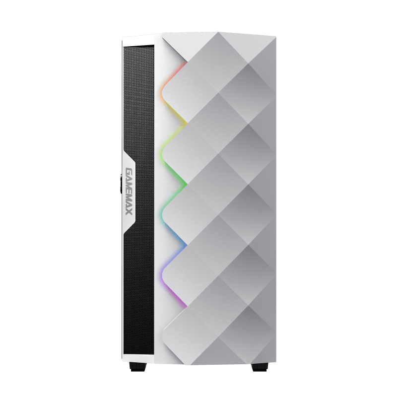 Gabinete Gamer Gamemax Diamond COC White