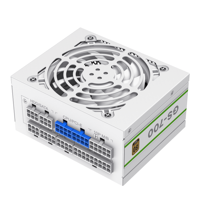 Fuente de Poder GameMax GS-700 White SFX 80 Plus