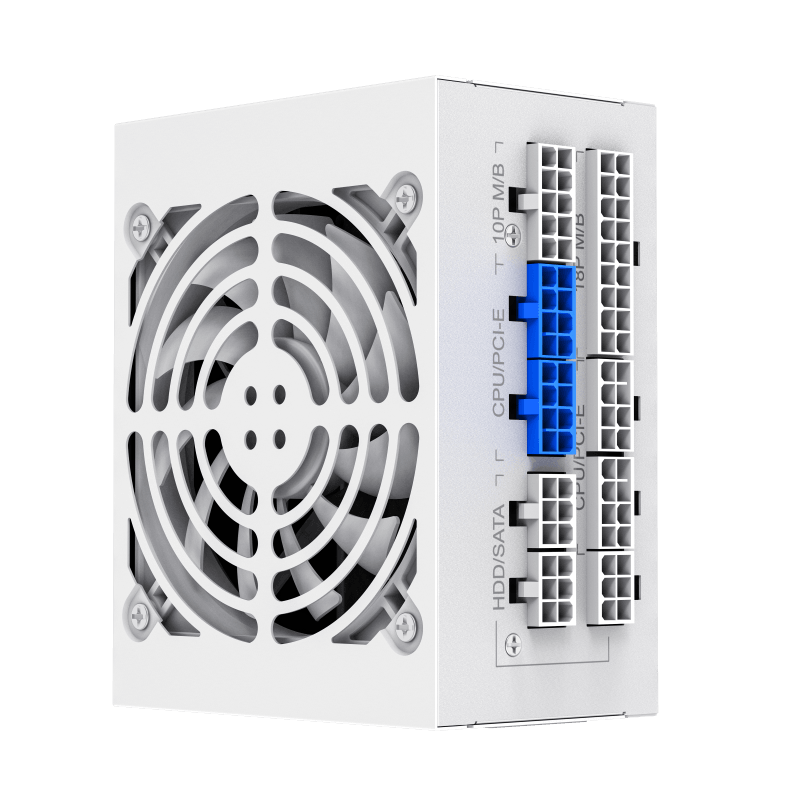 Fuente de Poder GameMax GS-700 White SFX 80 Plus