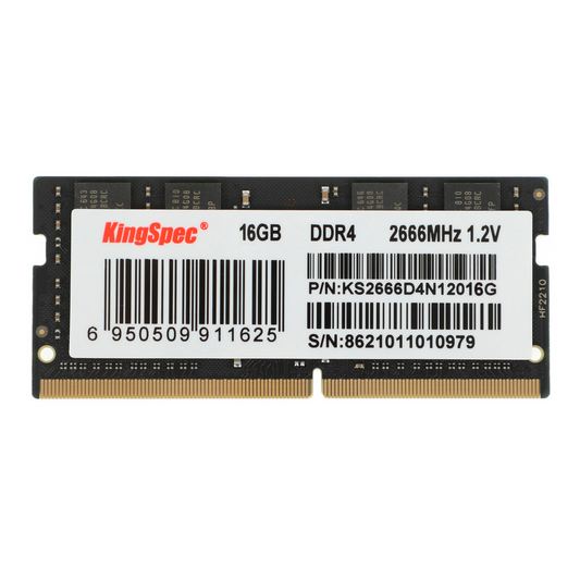 Memoria Ram Kingspec SODIMM DDR4 16GB 2666MHz