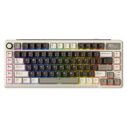 Teclado Mecánico Royal Kludge RK-L75 Mokka Grey