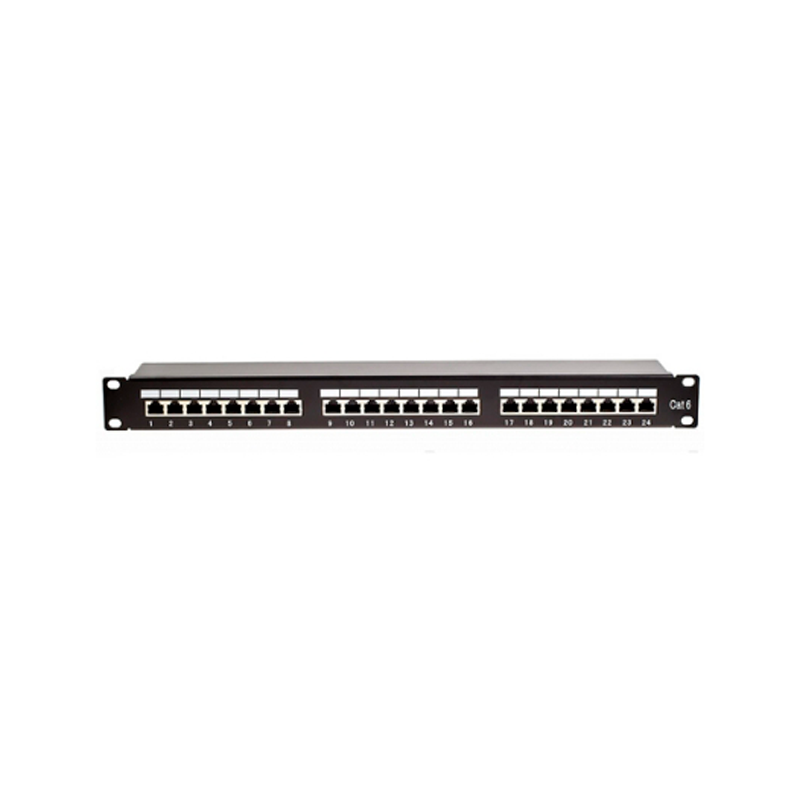Patch Panel 24 puertos Cat 6 Exelink