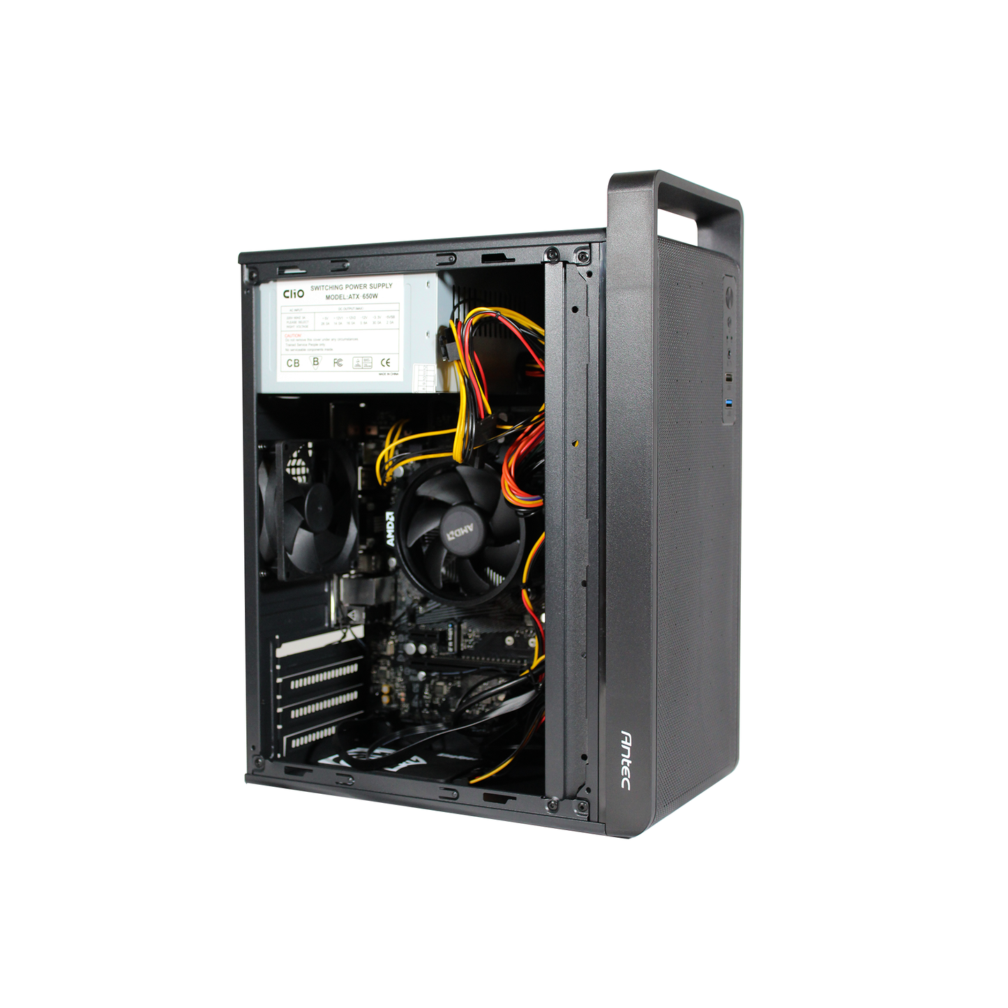 PC de Oficina AMD Athlon 3000G 8GB RAM,SSD 512GB