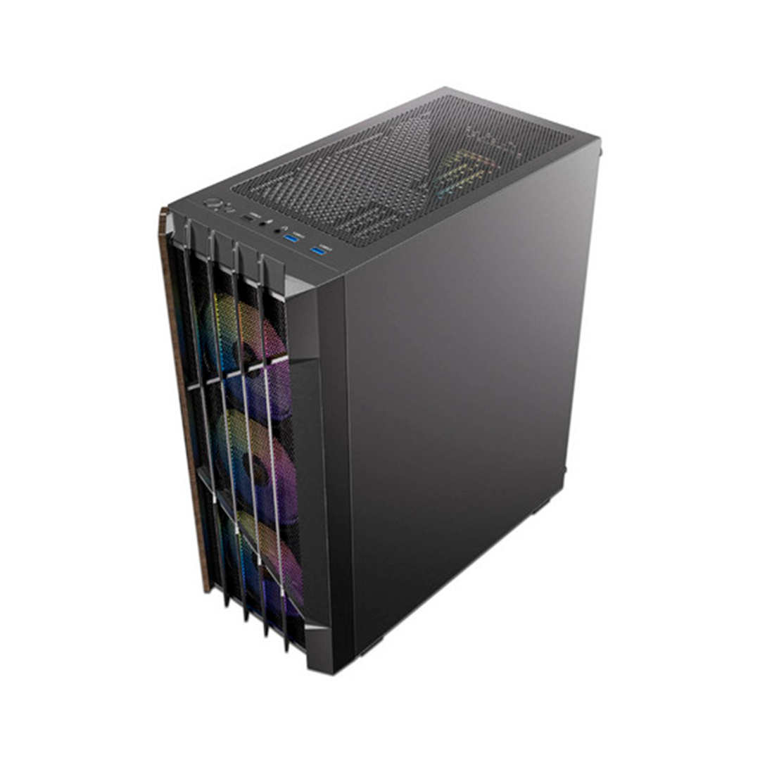 Gabinete Gamer Antec AX63 Wood ARGB
