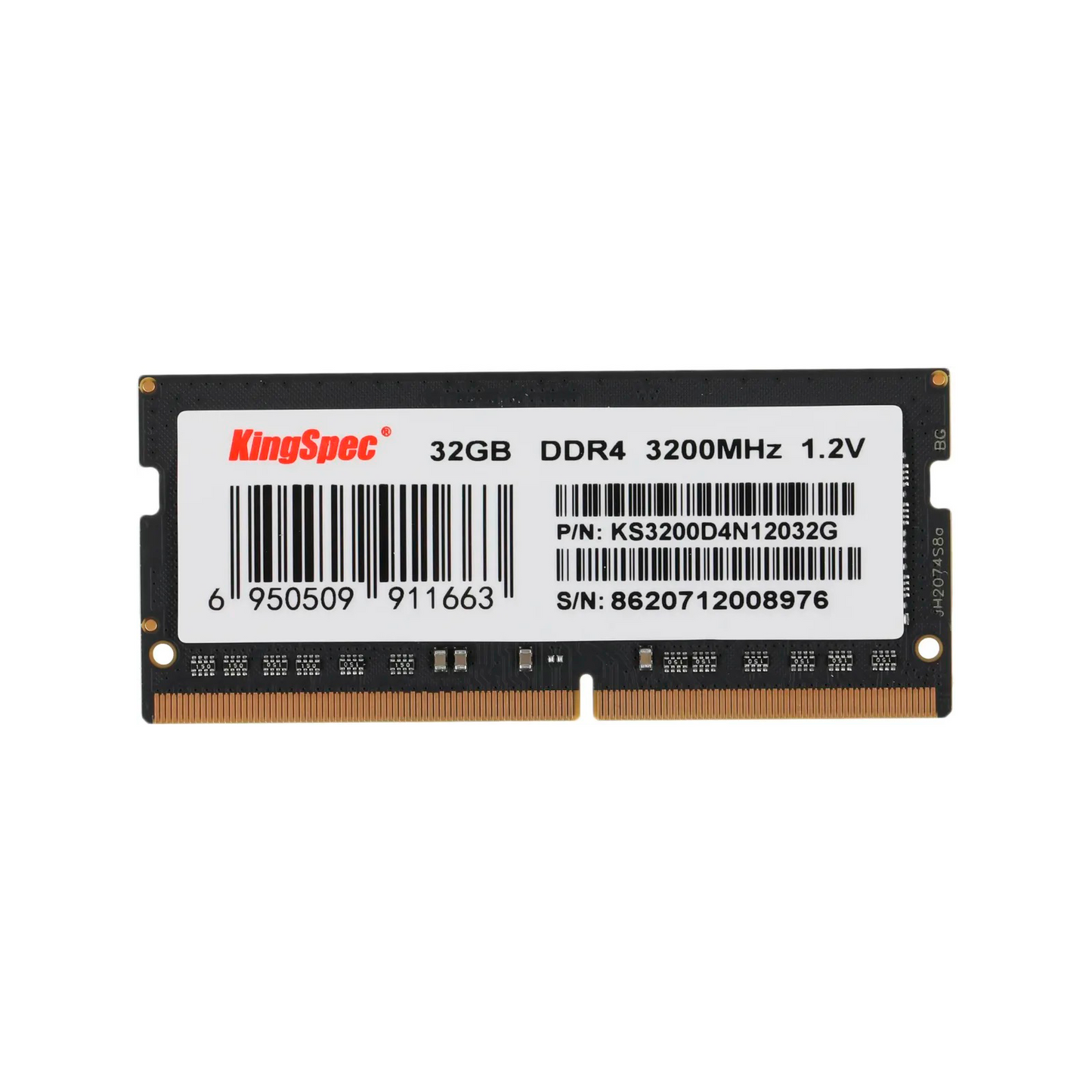 Memoria Ram Kingspec SODIMM DDR4 32GB 3200MHz