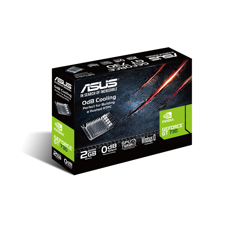 Tarjeta de Video ASUS GT730-SL-2GD5-BRK