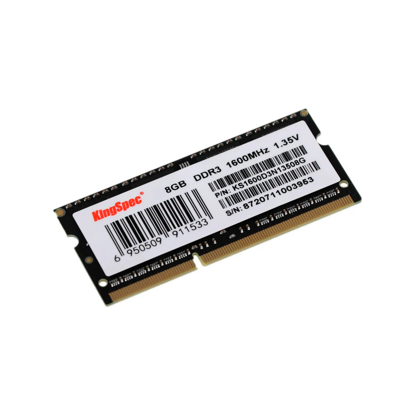 Memoria Ram Kingspec SODIMM DDR3 8GB 1600MHz