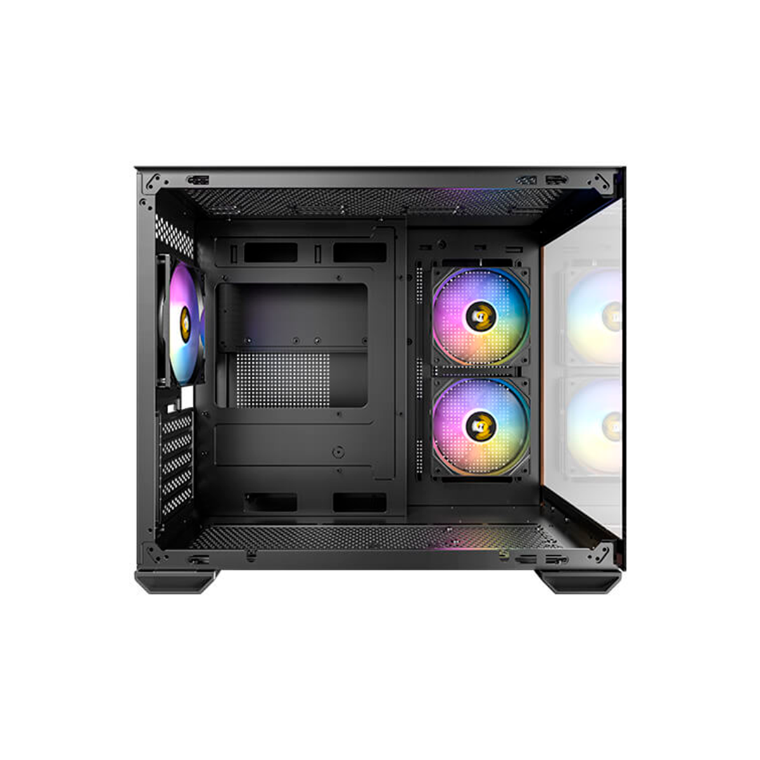 Gabinete Gamer Antec CX600M Wood ARGB