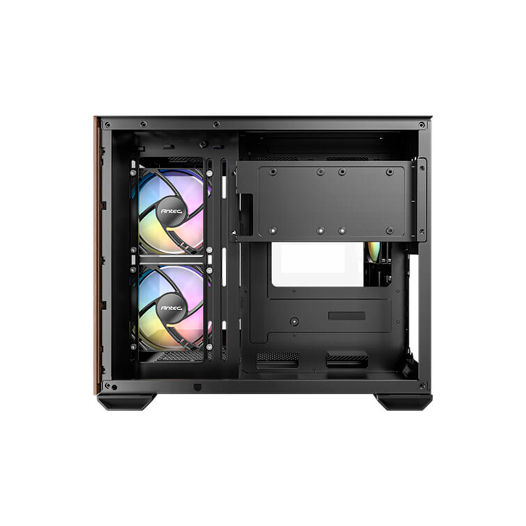 Gabinete Gamer Antec CX600M Wood ARGB