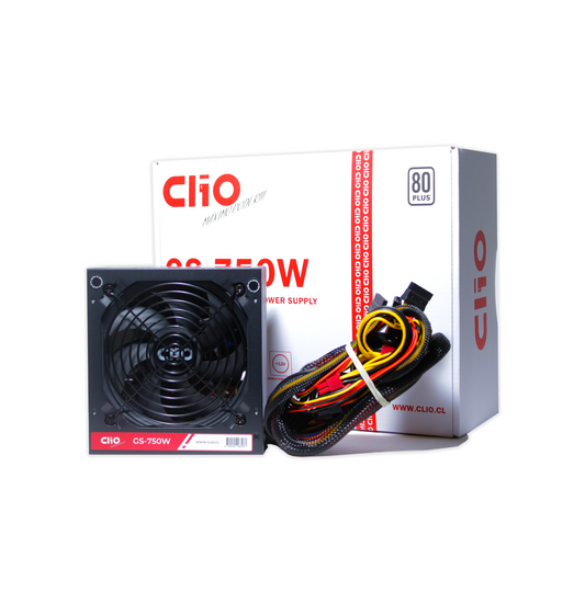 Fuente de Poder Clio ATX GS-750W 80+ White