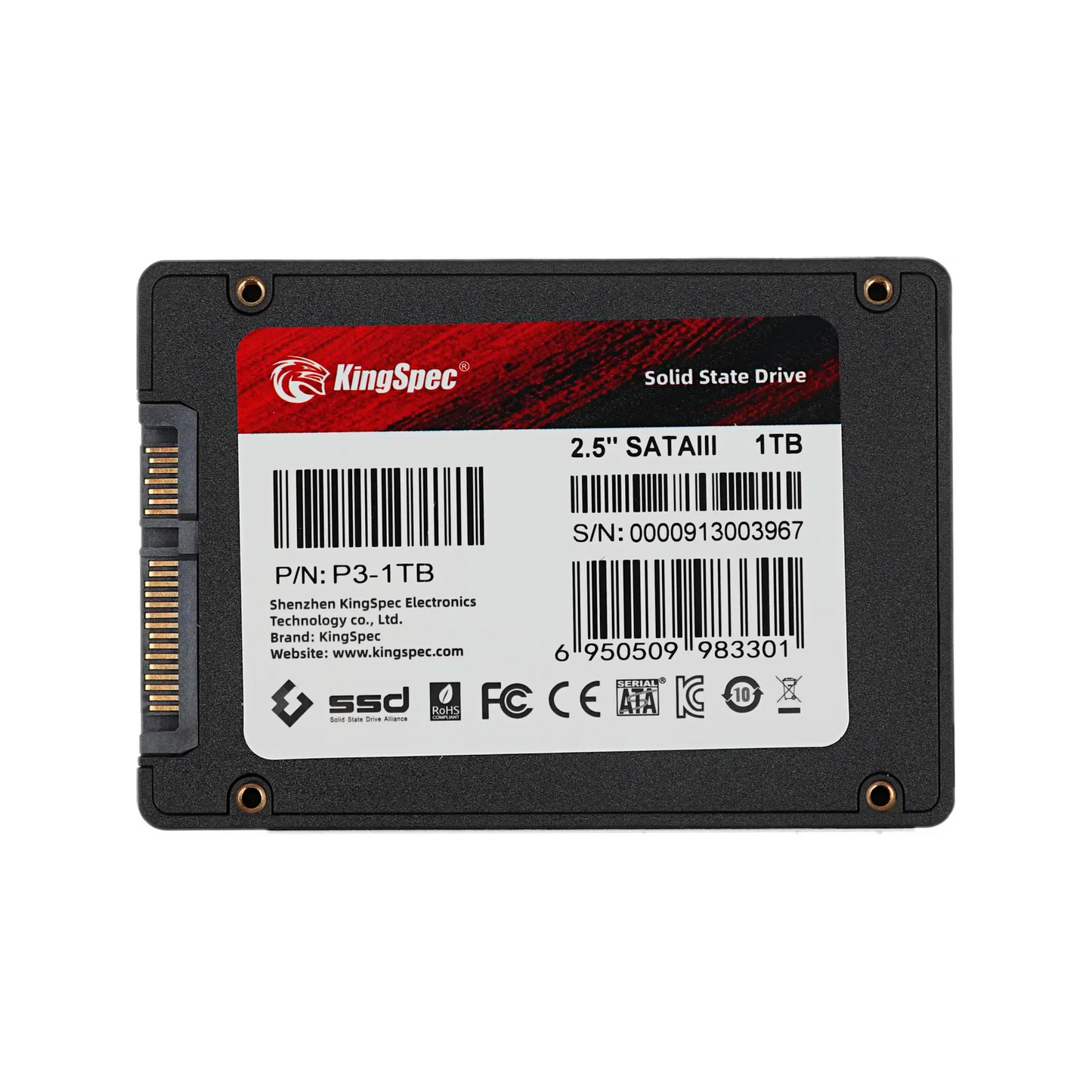 Unidad SSD Kinspec P3-1TB 1TB, 2.5", SATA III, SATA