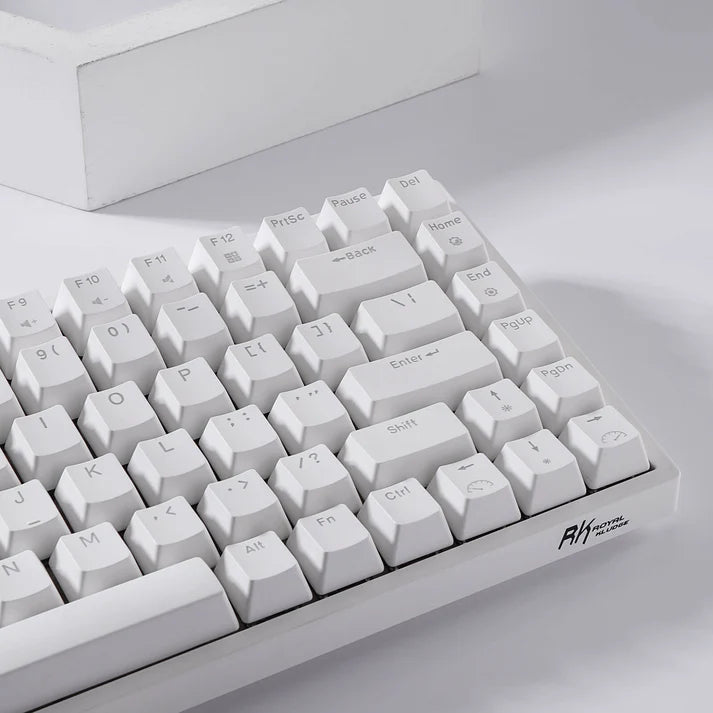 Teclado Mecánico Royal Kludge RK84 White