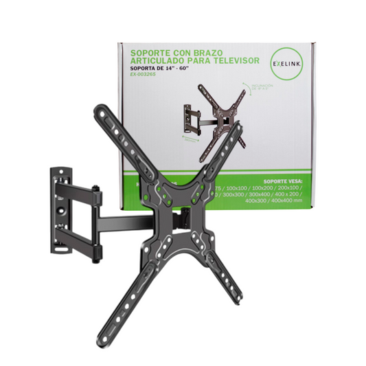 Soporte de TV con Brazo Articulado  Exelink EX-003265