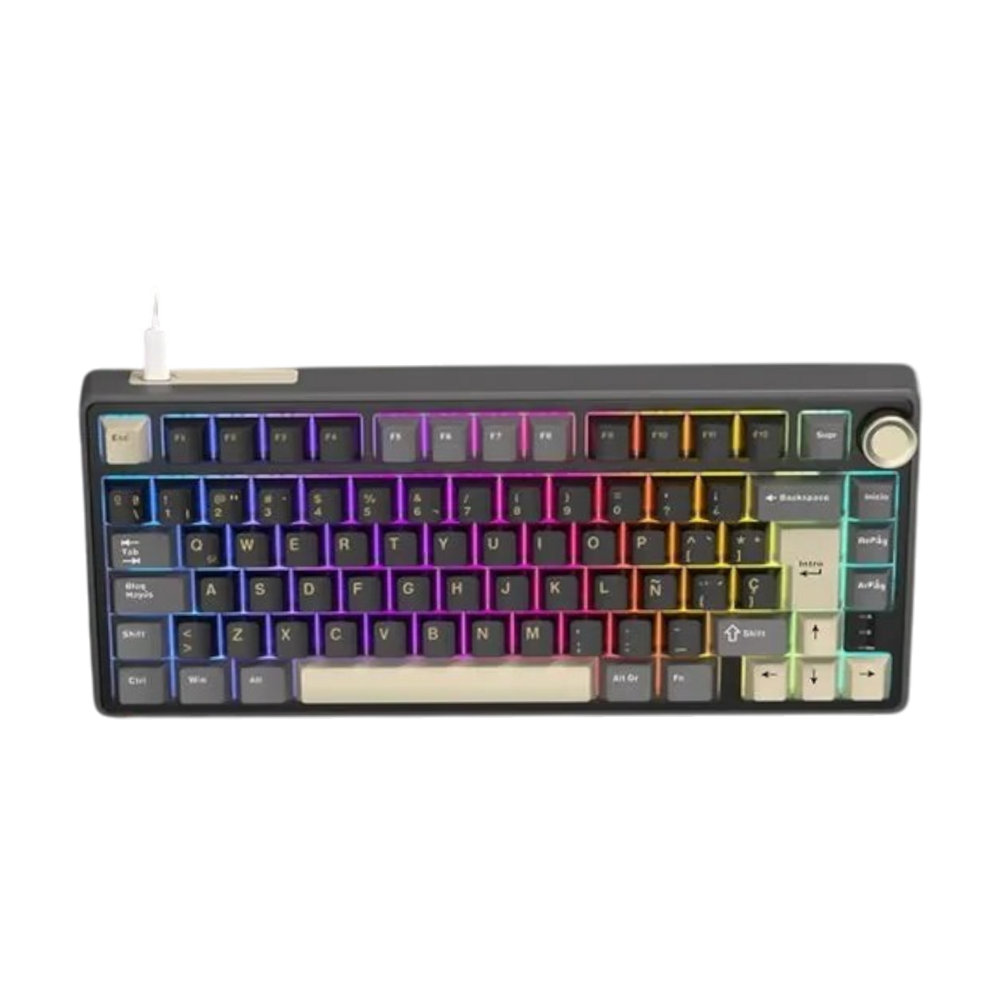 Teclado Mecánico Royal Kludge RK R75 Phantom
