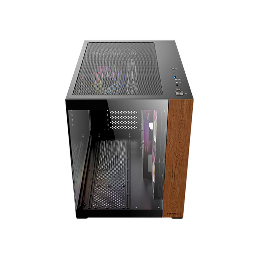 Gabinete Gamer Antec CX600M Wood ARGB
