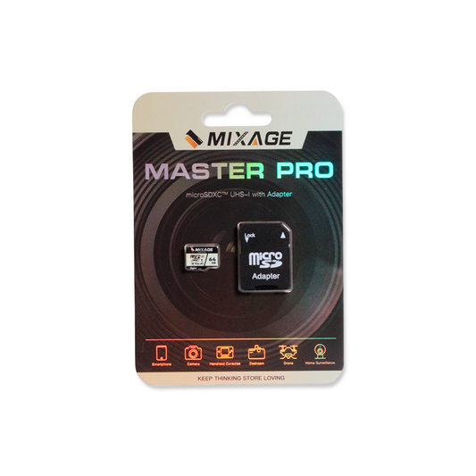 Tarjeta de Memoria microSDXC™ UHS-I KingSpec con Adaptador 64Gb