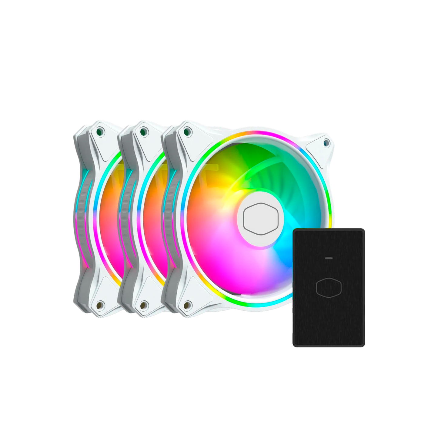 Ventilador Cooler Master MasterFan MF120 Halo 3 in 1 White