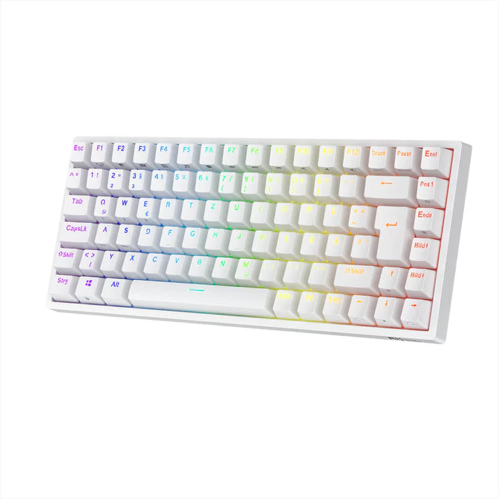 Teclado Mecánico Royal Kludge RK84 White