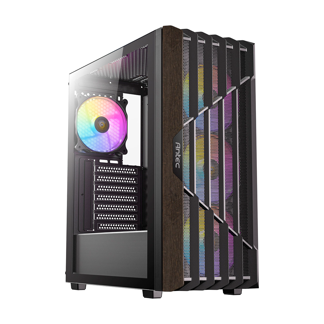 Gabinete Gamer Antec AX63 Wood ARGB