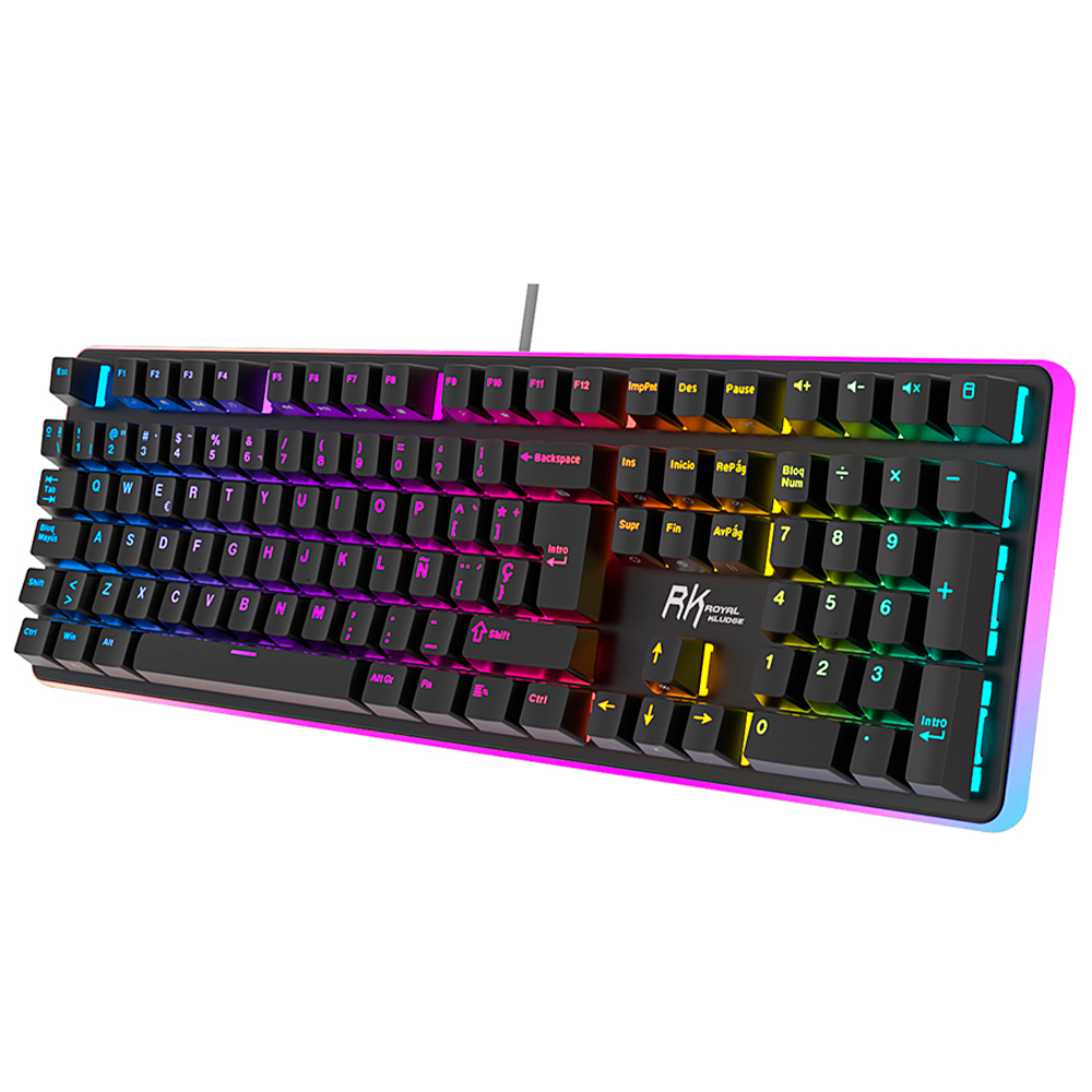 Teclado Mecánico Royal Kludge RK918 Black