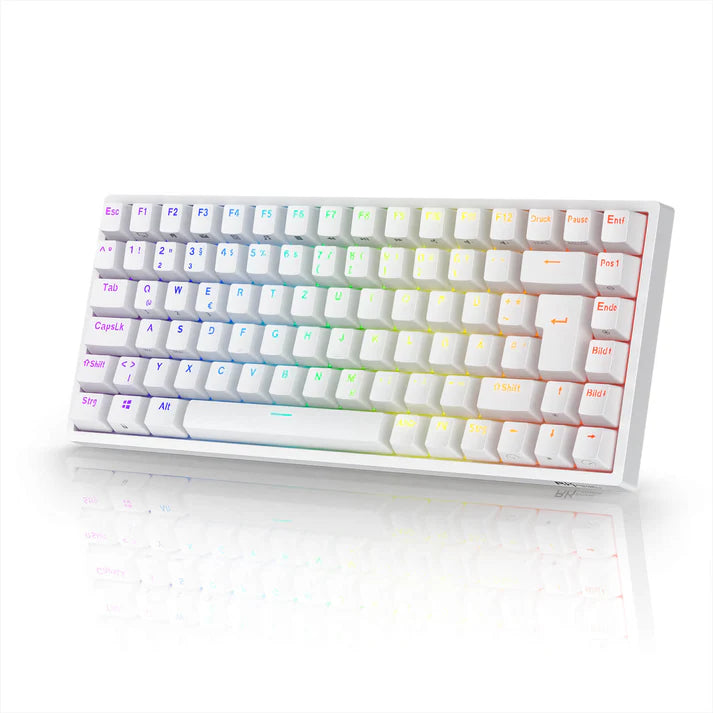 Teclado Mecánico Royal Kludge RK84 White