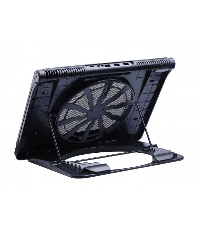 Cooler Notebook Wesdar Pad con Linterna (Hasta 17“, Negro)