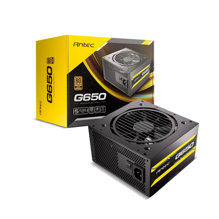 Fuente de Poder Antec ATOM G650 80+ Gold 650W