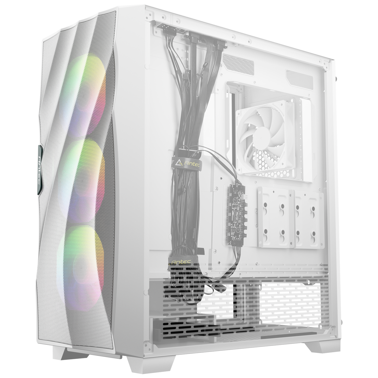 Gabinete Gamer Antec DF700 Flux White