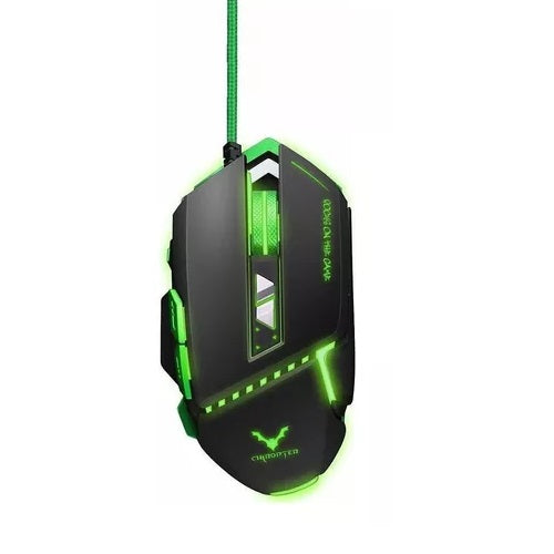 Mouse Gamer Wesdar GM2 Negro/Verde
