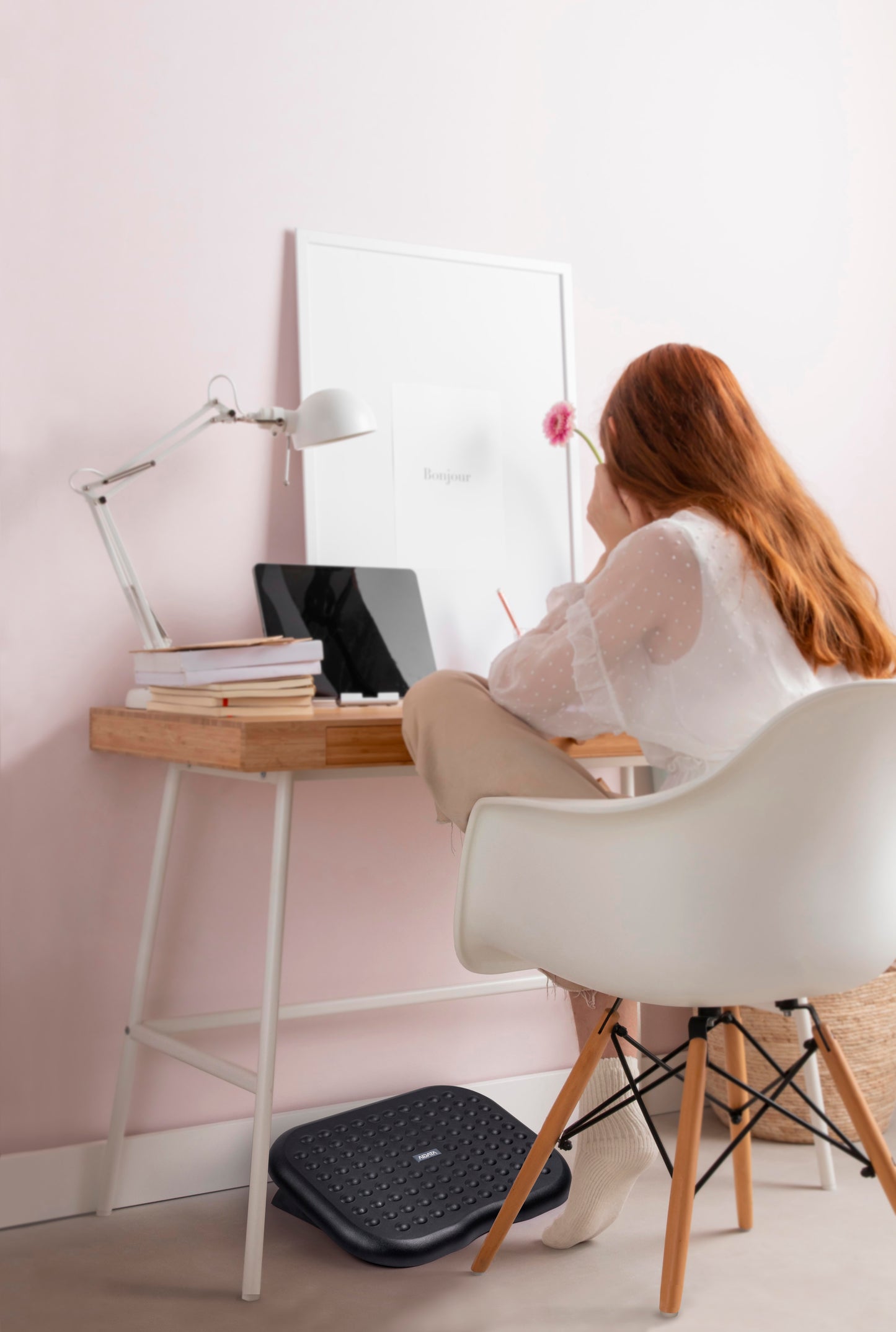 Reposapiés Ergonómico Inclinable AIDATA FR-1012