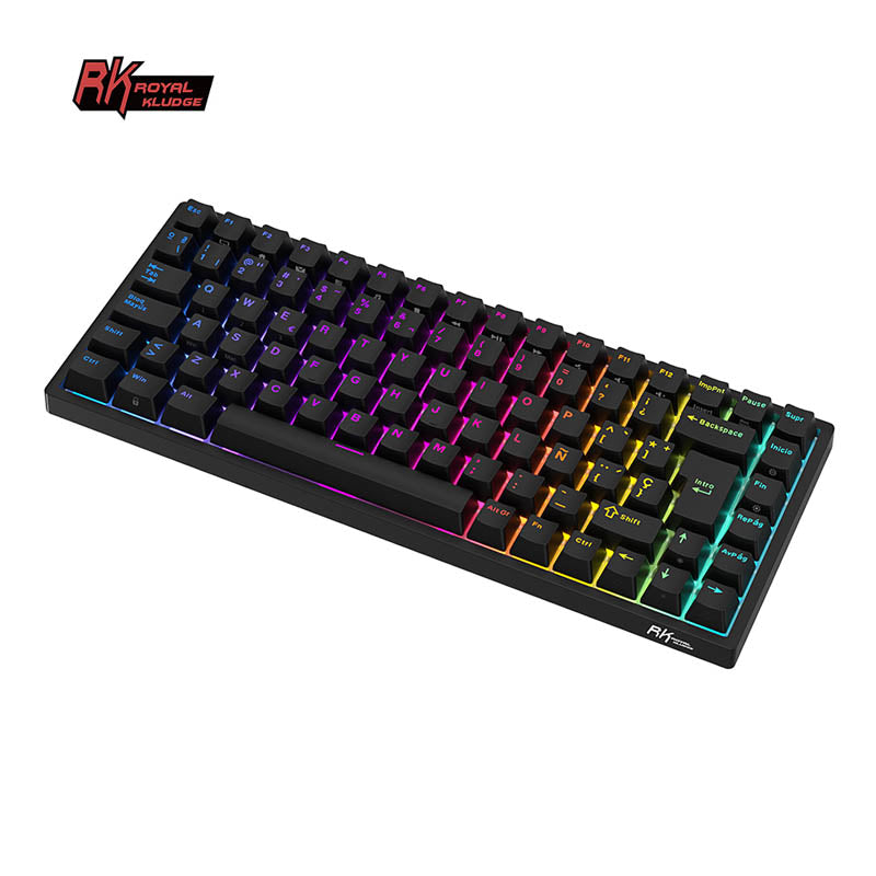 Teclado Mecánico Royal Kludge RK84 Black