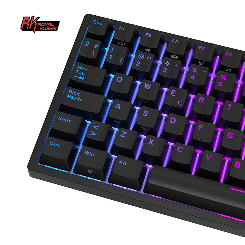 Teclado Mecánico Royal Kludge RK84 Black