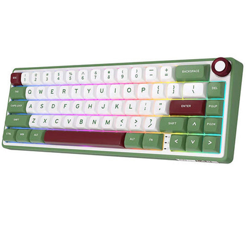 Teclado Mecánico Royal Kludge Rk R65 Greensand Chartreuse