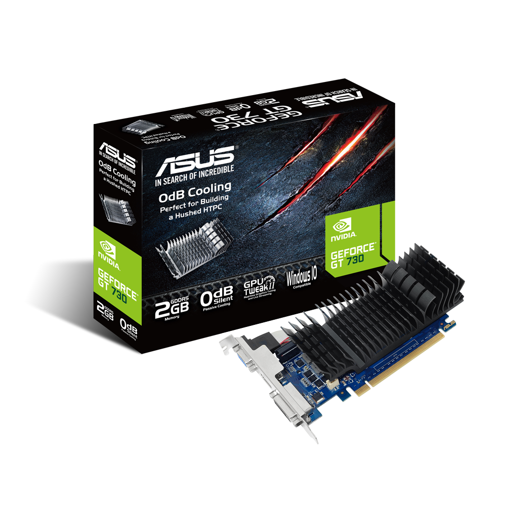 Tarjeta de Video ASUS GT730-SL-2GD5-BRK
