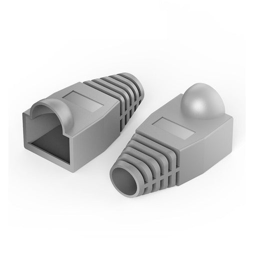 Capuchón RJ45 Sobrepuesto 100 Unidades Gris