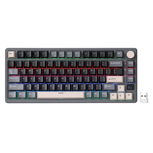 Teclado Mecánico Royal Kludge RK-M75 Phantom 75%