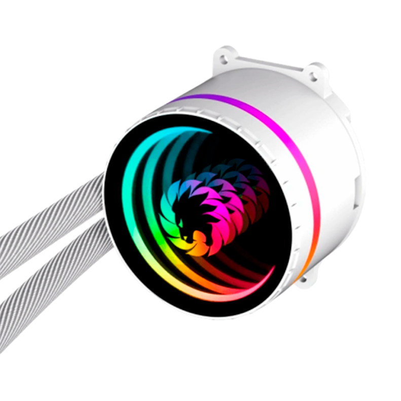 Watercooling Gamemax Iceburg 120 Infinity White