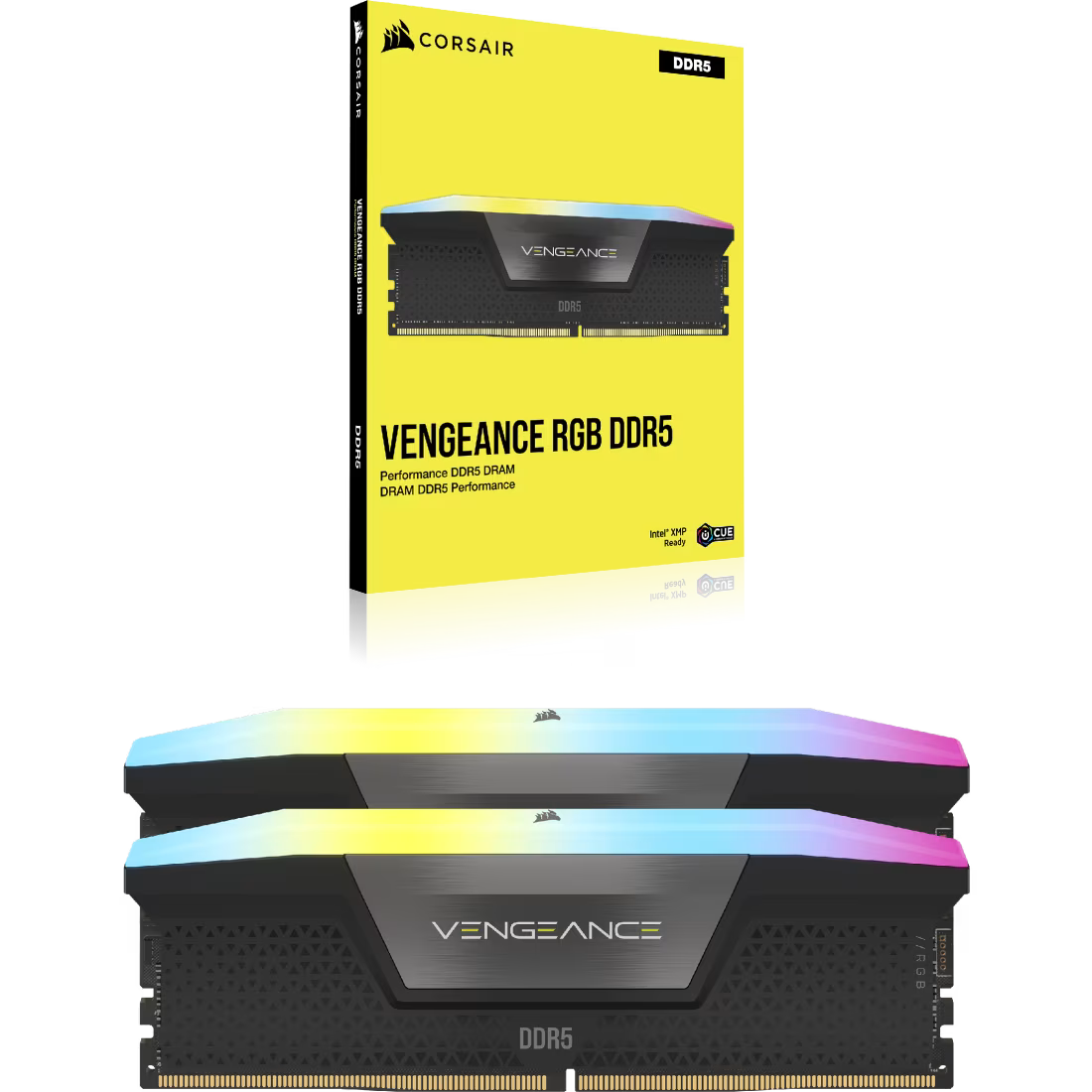 Memoria RAM Corsair VENGEANCE RGB DDR5 48GB (2x24GB) 6000MHz
