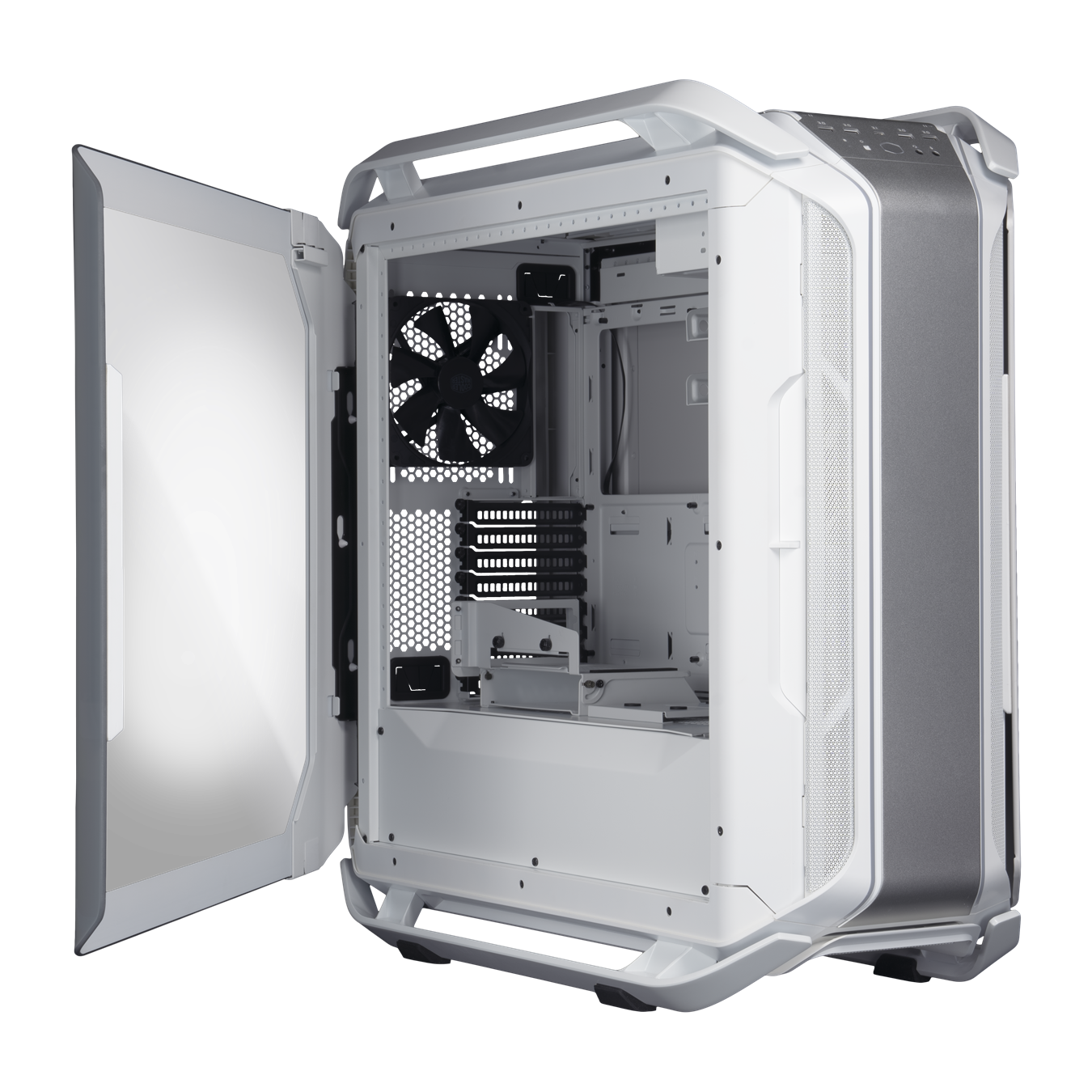 Gabinete Gamer Cooler Master Cosmos C700M White