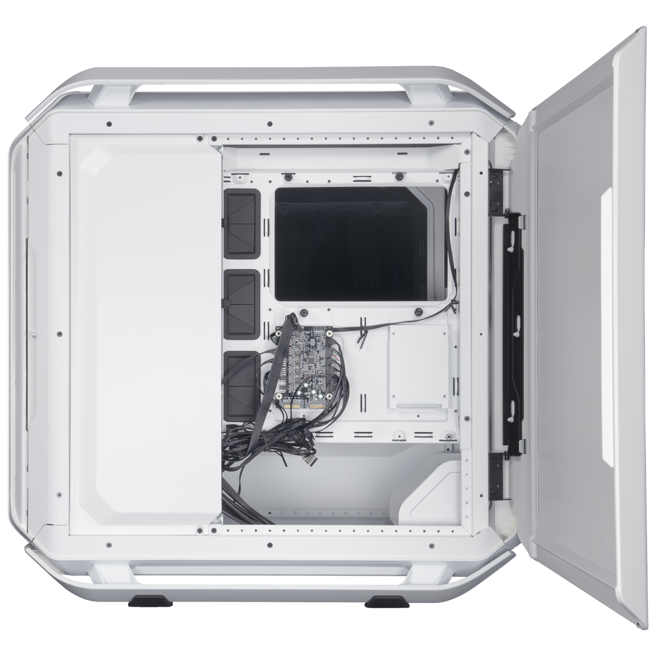 Gabinete Gamer Cooler Master Cosmos C700M White