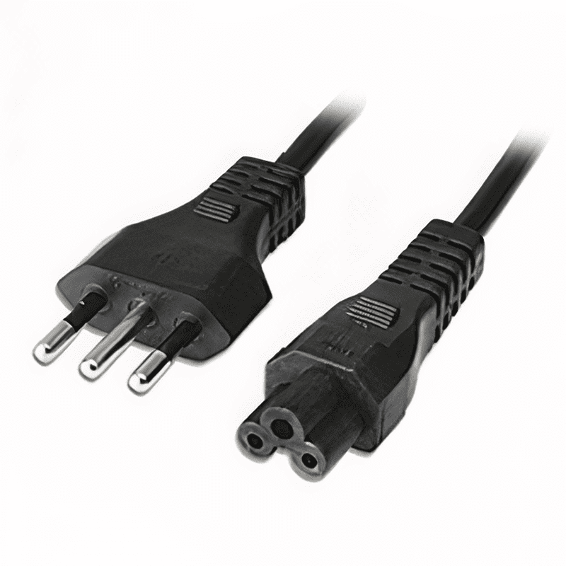 Cable de Poder Clio Trebol Italiano 1.2 mts