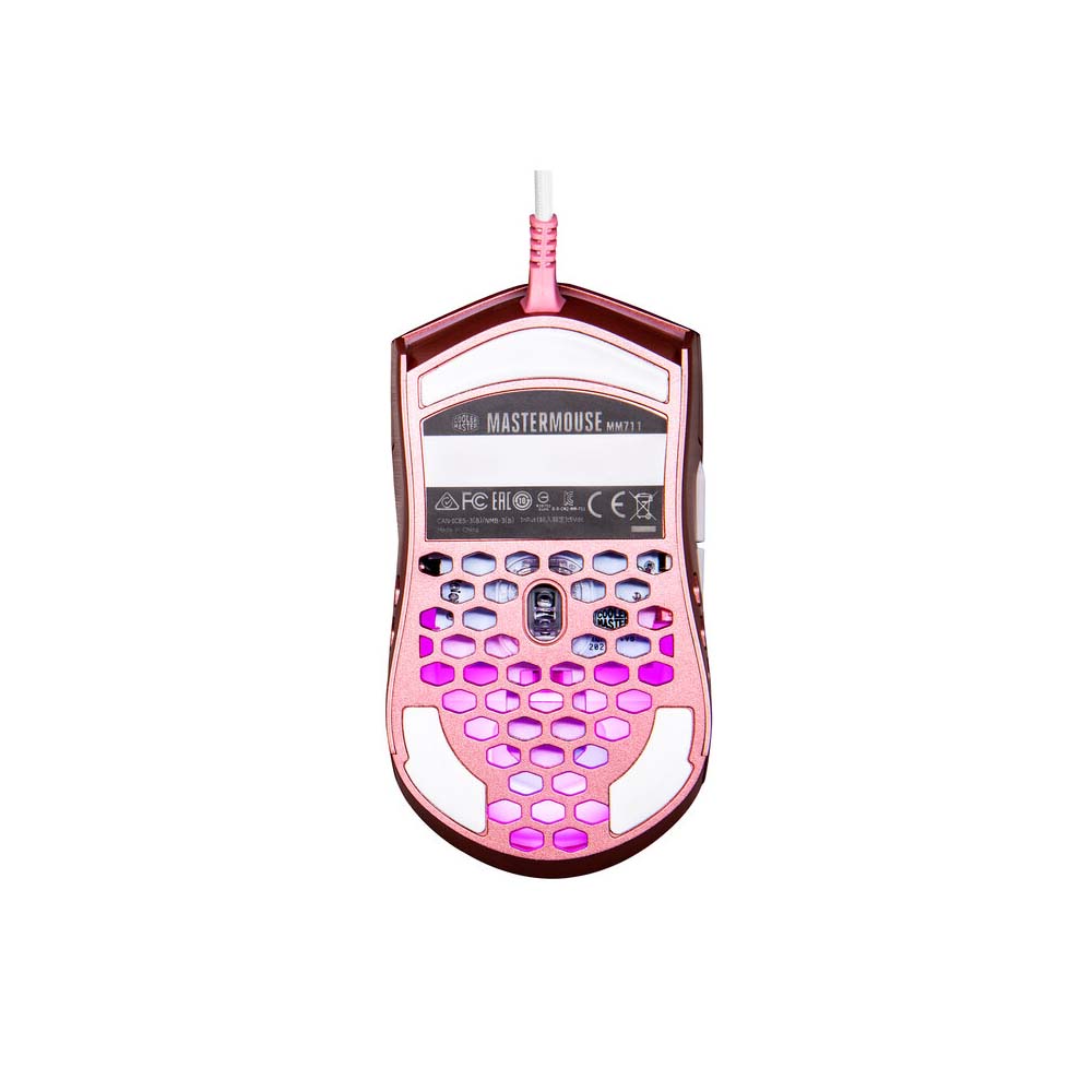 Mouse Gamer Cooler Master Mm711 Sakura Pink